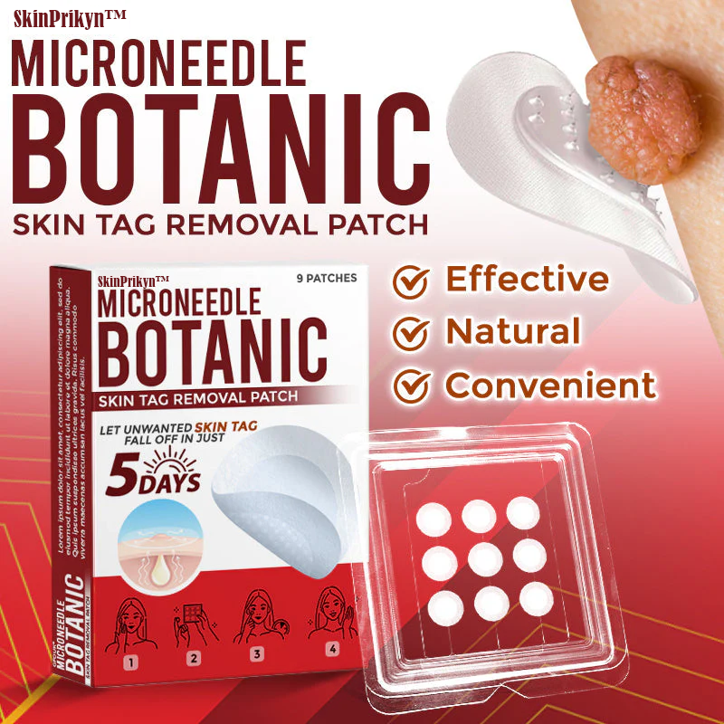 🌈SkinPrikyn™ MicroNeedle Botanic Skin Tag Removal Patch 🇺🇸 Made in the USA