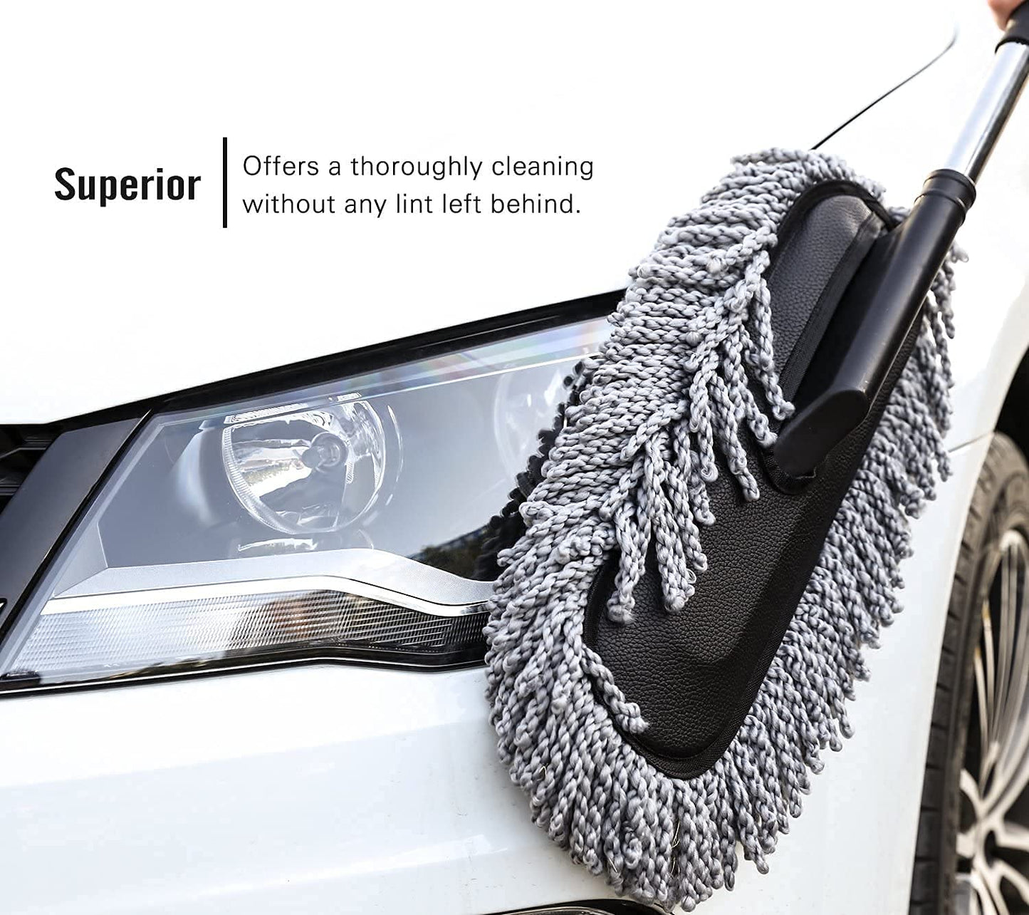 Buy Extendable Microfiber Cleaning Brush And Get Car Detailing Brush and Windshield Cleaning Tablets Worth Rs. 599/- FREE!! Navratri Offer