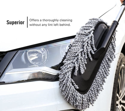 Buy Extendable Microfiber Cleaning Brush And Get Car Detailing Brush and Windshield Cleaning Tablets Worth Rs. 599/- FREE!! Navratri Offer