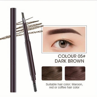 Double Ended Triangular Head Eyebrow Pencil